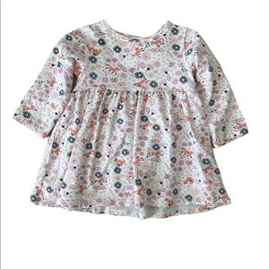 First impressions baby’s floral fox dress- 3-6 months